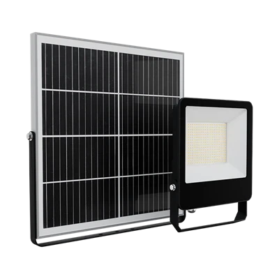 Solar Powered LED Flood Light